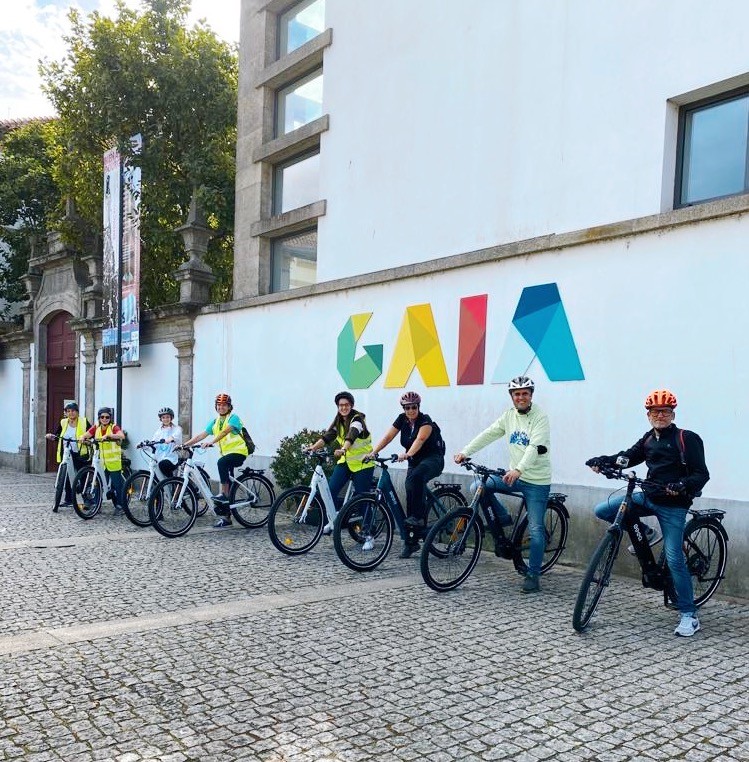 Gaia a pedalar pela mobilidade sustentável