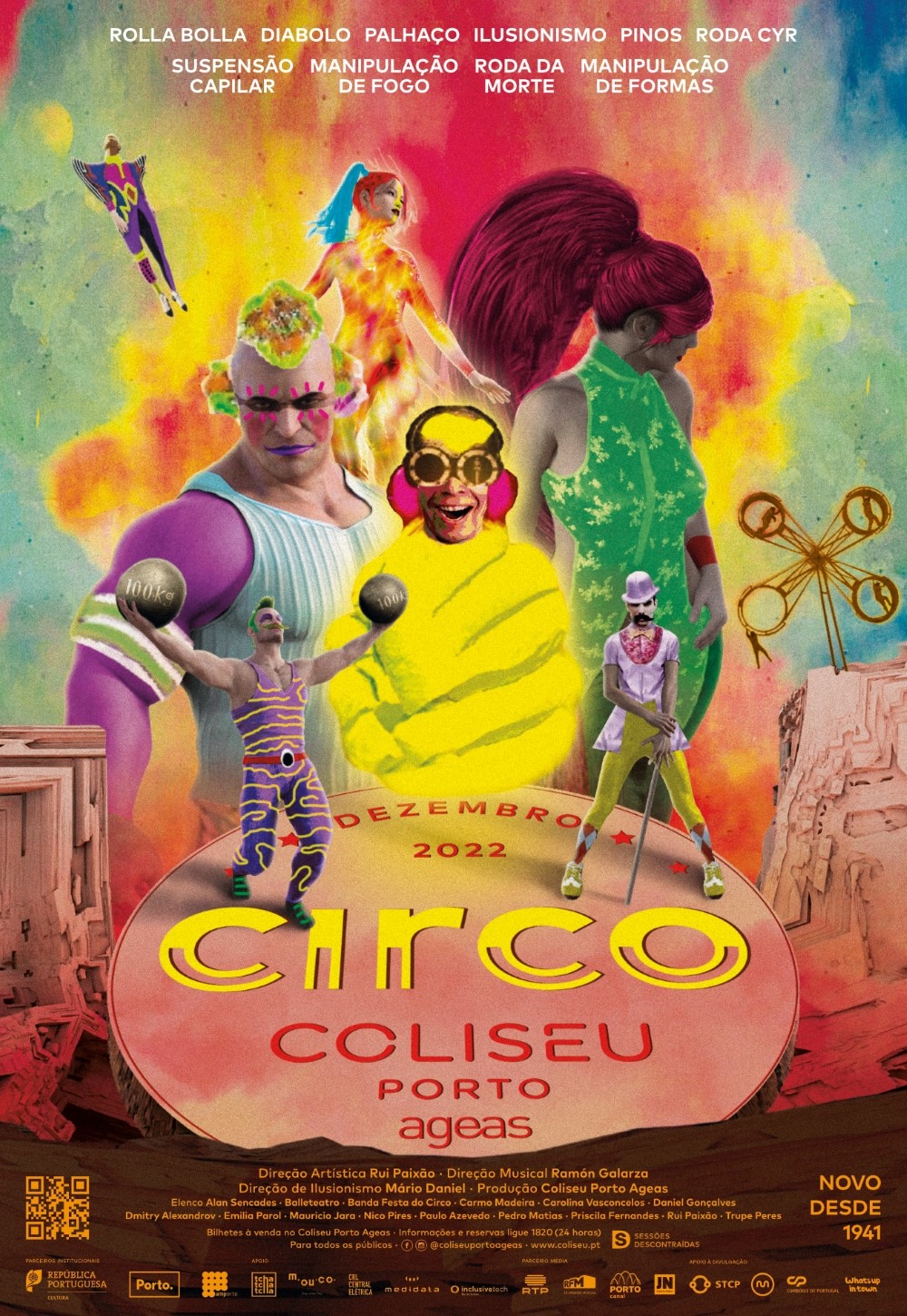 Gaiurb leva 200 crianças ao Circo do Coliseu do Porto