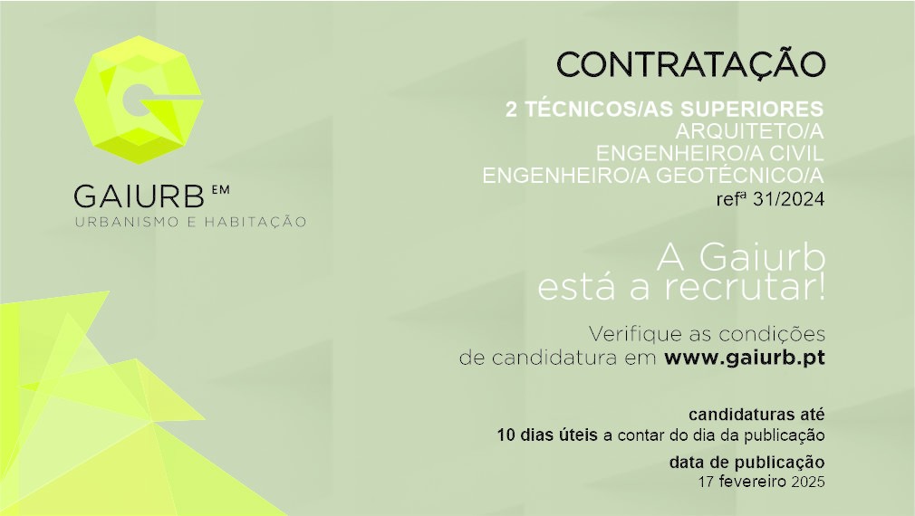 Admissão de dois técnicos superiores