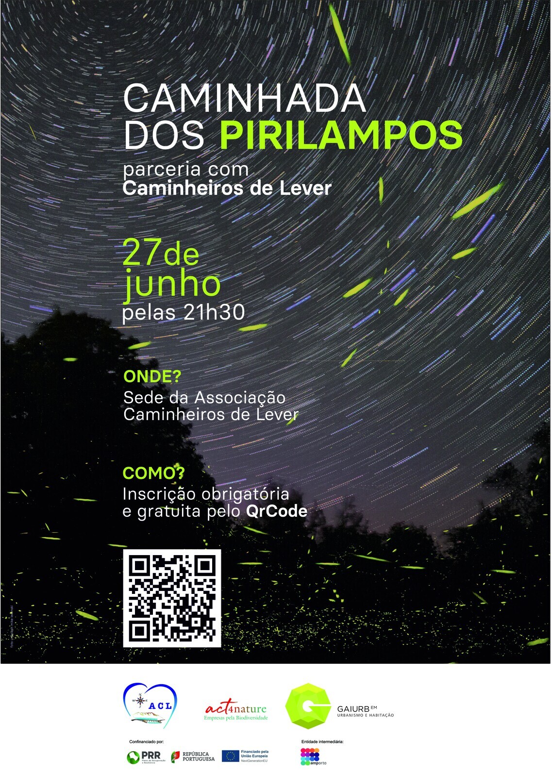 Gaiurb promove Caminhada dos Pirilampos